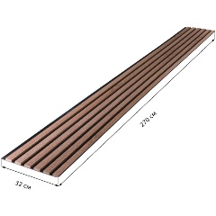 Изображение товара Реечная панель ТМ СТИЛЬНЫЙ ДОМ 2440х1220мм, Дуб Винтаж