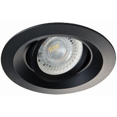 Изображение товара Точечный светильник Kanlux COLIE DTO-B 26743 черный для гостиной
