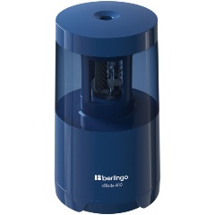 Изображение товара Точилка электрическая Berlingo "xBlade 400" 1 отверстие, фрезерное лезвие, с контейнером, картон. упаковка