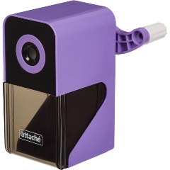 Изображение товара Точилка механическая Attache Bright Colours,авто-фиксация карандаша,фиолет