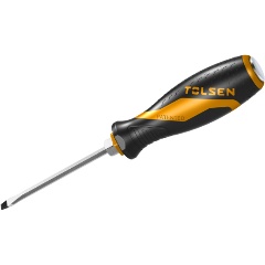 Изображение товара Отвертка шлицевая TOLSEN "GRIPro", Slotted 5,5 мм, 75 мм, силовая