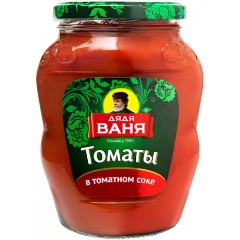 Изображение товара Томаты Дядя Ваня в томатном соке 680 г