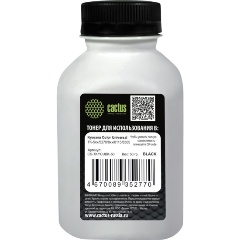 Изображение товара Тонер Cactus CS-TKYCUBK-50 черный флакон 50гр. Kyocera Color Universal TK-5хх/5270/8xx/8115/8305 для