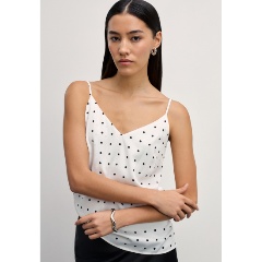 Изображение товара Женский топ ZARINA 4327100344-248 белый регулируемый V-образный вырез