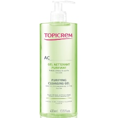 Изображение товара Гель для лица и шеи TOPICREM АК очищающий оздоравливающий, 400 мл