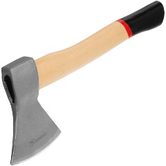 Изображение товара Топор плотницкий, кованый, деревянная рукоятка, 800 гр., пескоструйная обработка полотна, MATRIX, 21697