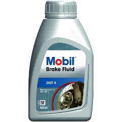 Изображение товара Тормозная жидкость Mobil Вrake Fluid universal DOT-4 0.5 л