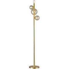 Изображение товара Современный золотой торшер Indigo Canto 11026/4F для гостиной