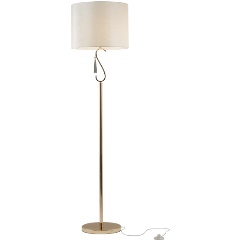 Изображение товара Торшер Moderli Caramel V10557-1F классический стиль с тканевым абажуром