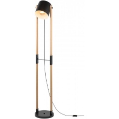 Изображение товара Торшер Rivoli Doriana D7041-503 стиль модерн с деревянными элементами