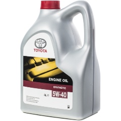 Изображение товара Моторное масло TOYOTA Engine Oil 5W-40 синтетическое 5 л