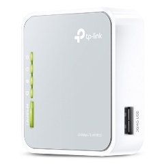 Изображение товара Портативный Wi-Fi роутер TP-LINK TL-MR3020 3G/4G до 300 Мбит/с Compact