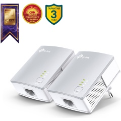Изображение товара Комплект адаптеров TP-LINK TL-PA4010KIT Powerline/AV600