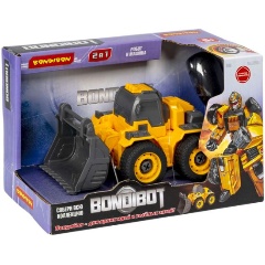 Изображение товара Трансформер-конструктор BondiBon BB5973 BondiBot 2в1 Робот-колёсный бульдозер
