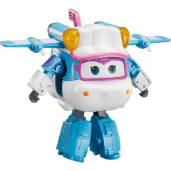 Изображение товара Трансформер Super Wings EU760235 Лайми – игрушка для детей от 3 лет, самолет-робот