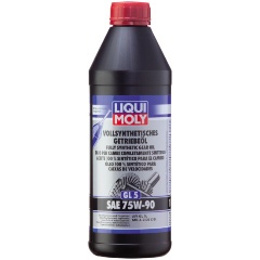 Изображение товара Трансмиссионное масло LIQUI MOLY Vollsynthetisches Getriebeoil 75W-90, синтетическое, 1 л (1950)