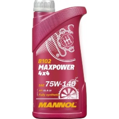Изображение товара Трансмиссионное масло MANNOL MAXPOWER GL-5 75W-140 синтетическое 1 л