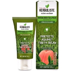 Изображение товара Травяная зубная паста Twin Lotus зеленый чай и персик 50 г