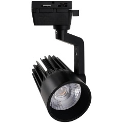 Изображение товара Трековый светодиодный светильник Volpe ULB-Q274 25W/4000К BLACK (UL-00005924) .