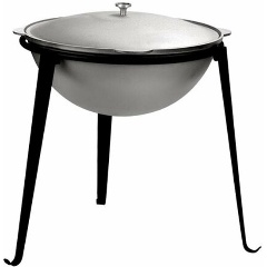 Изображение товара Металлическая тренога для казана 110л Kukmara, противоскользящая, складная