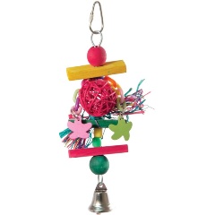 Изображение товара Игрушка TRIOL для птиц-подвеска "Веселая фигурка", 210/240*70мм