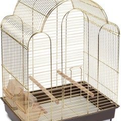 Изображение товара Клетка TRIOL 9100G для птиц, золото, 420*300*560мм (Уценка - У4)