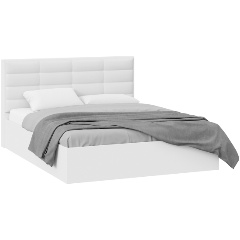 Изображение товара Кровать ТРИЯ Агата с подъемным механизмом 160x200 см белая