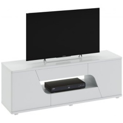Изображение товара Тумба под ТВ ТРИЯ Diamond тип 5 Белый глянец.
