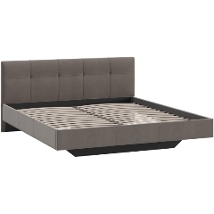 Изображение товара Кровать ТРИЯ Элис с мягкой обивкой Тип 1 (1800) Исп.2 (Велюр Мокко)