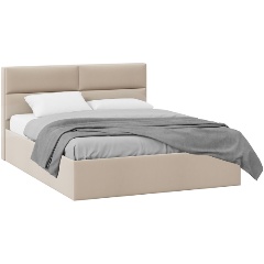 Изображение товара Кровать ТРИЯ Глосс Универсальная Тип 1 1600 велюр бежевый