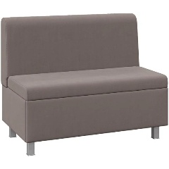 Изображение товара Диван прямой ТРИЯ Каир Исп.2 большой Велюр Camaro 05 (мокко)