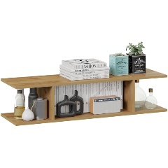 Изображение товара Полка настенная ТРИЯ Хилтон (1100) Дуб Крафт Золотой