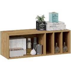 Изображение товара Полка настенная ТРИЯ Хилтон (940) Исп 1.1 Дуб крафт золотой