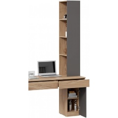 Изображение товара Шкаф комбинированный ТРИЯ Порто ТД-393.15.02-12 (настольный) (Яблоня Беллуно/Графит софт)