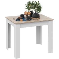 Изображение товара Стол обеденный ТРИЯ Промо Тип 1 Белый / Дуб Сонома Светлый