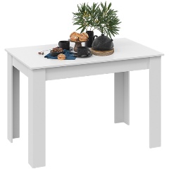 Изображение товара Стол обеденный ТРИЯ Промо Тип 2 Белый / Белый