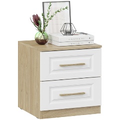 Изображение товара Тумба прикроватная ТРИЯ Сэнди Вяз благородный/Белый