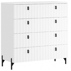 Изображение товара Комод ТРИЯ Тиффани (Белый жемчуг/Белый софт).