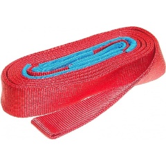 Изображение товара Трос буксировочный динамический MEGAPOWER 7000кг длина 9м, ленточный (без крюков)