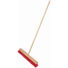 Изображение товара Тротуарная деревянная щетка РемоКолор 500x65 мм, в сборе с черенком 1200 мм, резьбовое соединение, 1 шт. 60-2-005