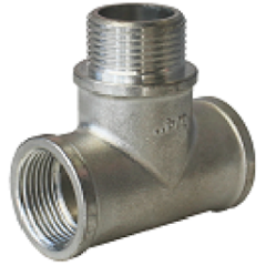 Изображение товара Тройник ELSEN ВНВ, 1/2", 1/2", 1/2", TIN латунь, равнопроходной