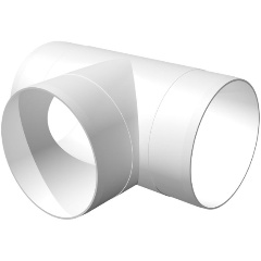 Изображение товара Тройник ERA ERA16ТП Т-образный пластик D160