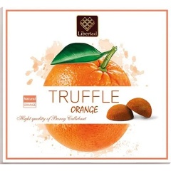 Изображение товара Трюфели Libertad в апельсиновой обсыпке 120 г