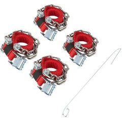 Изображение товара Цепи противоскольжения REXANT для легковых авто, колеса 165-205 мм, 4 шт.