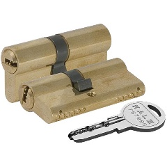 Изображение товара Цилиндровый механизм KALE KILIT 164 SN/80 (30+10+40) mm латунь 5 кл.