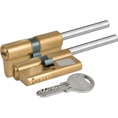 Изображение товара Цилиндровый механизм под вертушку (дл.шток) KALE KILIT 164 SX/66 (30+10+26) mm латунь 5 кл.