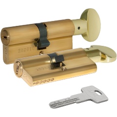 Изображение товара Цилиндровый механизм KALE KILIT 164 BM/70 латунь 2-ой класс безопасности