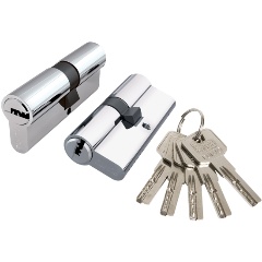 Изображение товара Цилиндровый механизм Z3000Key60(25+10+25) CP хром PUNTO для дверных замков