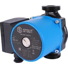 Изображение товара Циркуляционный насос STOUT 25/40-130 для систем отопления и горячего водоснабжения