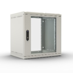 Изображение товара Шкаф настенный ЦМО ШРН-6.650 6U 600x650мм дверь стекло, серый